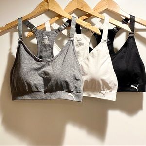 Puma - Sports Bras | 3 Pack | Size Large